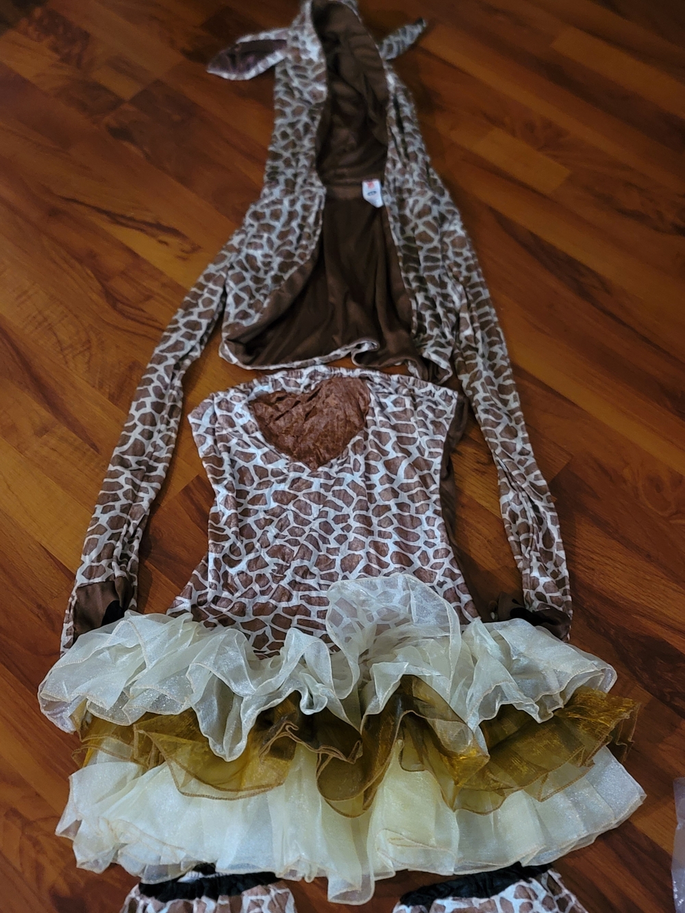Fever Halloween Cute Sexy Complete Giraffe costume Size XS/S NWT